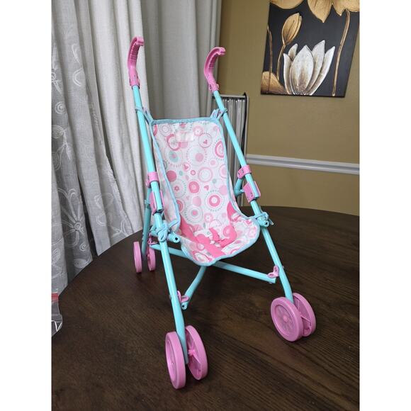 Toys Stroller 14 - 20 Inch Dolls Pink - Picture 2 of 16